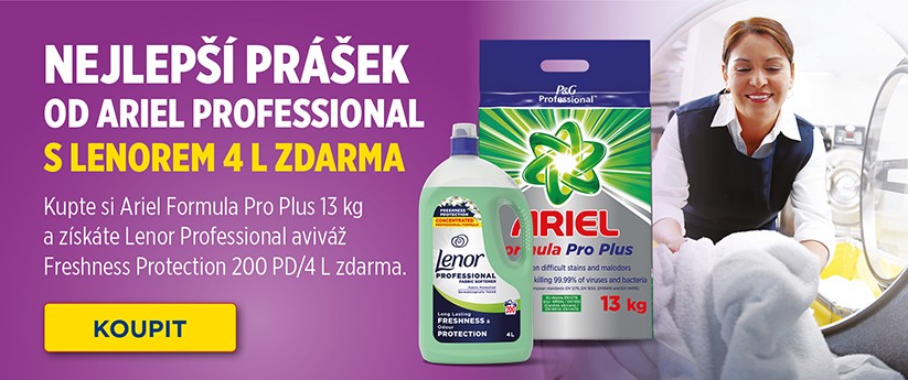 Ariel + Lenor zdarma