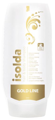 Isolda Gold Line Hair and Body Shampoo 500ml, tělový a vlasový šampon