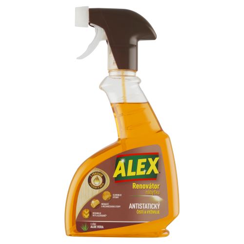 ALEX renovace nábytku antistatický sprej Aloe Vera 375ml