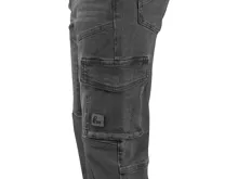 Kalhoty jeans CXS ALBI, pánské, šedé_(4)