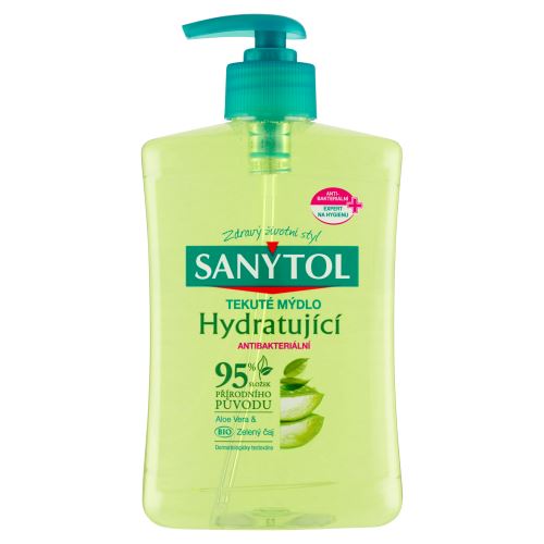 SANYTOL antibakteriální mýdlo hydratující 250ml