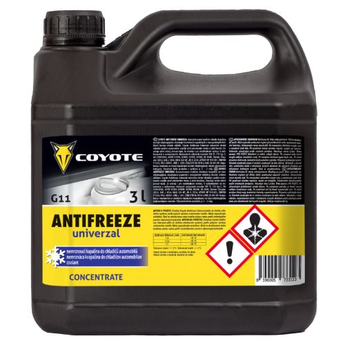 Coyote Antifreeze G11, Univerzal 3l