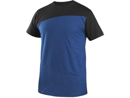 Tričko CXS OLSEN, krátký rukáv, modro-černé, vel. S