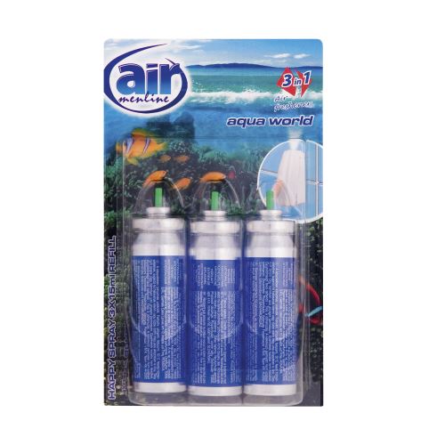Air menline spray osvěž.refill 3x15ml Aqua NN