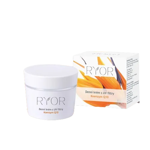 RYOR Denní krém s UV filtry a Q10 50ml kelímek