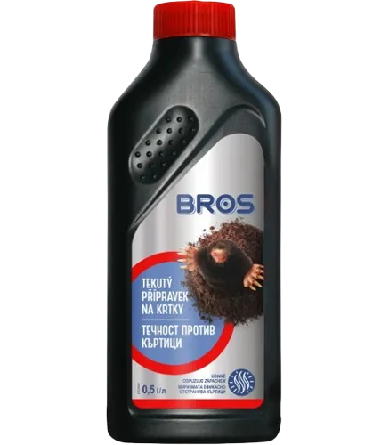 Bros tekutý prostředek na odpuzování krtků 500ml