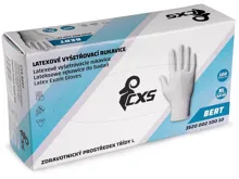 Jednorázové rukavice BERT, latexové, lehce pudřené_(3)