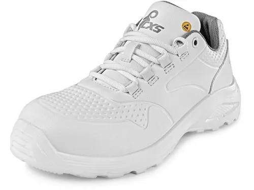 Obuv CXS WHITE ARNO O1 ESD, polobotka_(1)