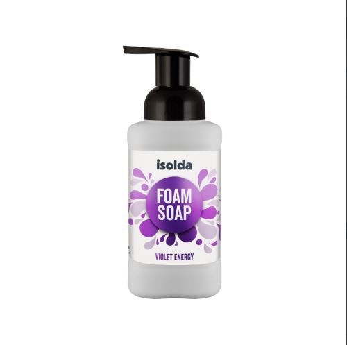 ISOLDA Violet energy foam soap 400ml, pěnové mýdlo