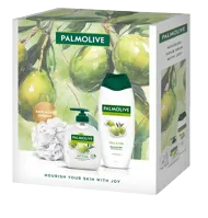 Palmolive Olive box (tekuté mýdlo+Sprchový gel+houba)
