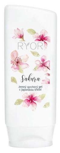 RYOR Sprchový gel s japonskou třešní Sakura 200ml