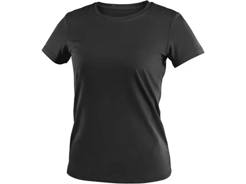 Tričko CXS MOVADO, funkční, krátký rukáv, dámské, černé_(1)