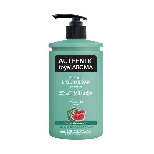 Authentic toya aroma tekuté mýdlo s dávkovačem 400ml Red watermelon
