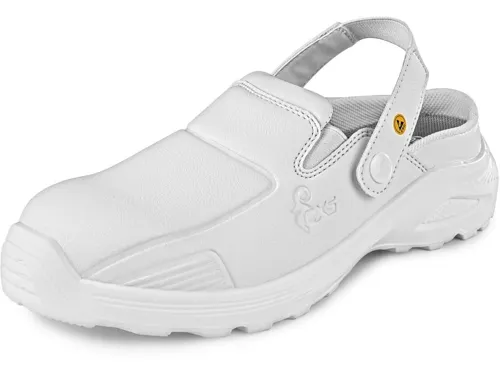 Obuv CXS WHITE ADDA OB ESD, nazouvák_(1)