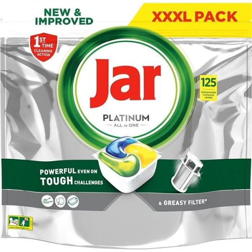 Jar Platinum 125ks Lemon tablety do myčky