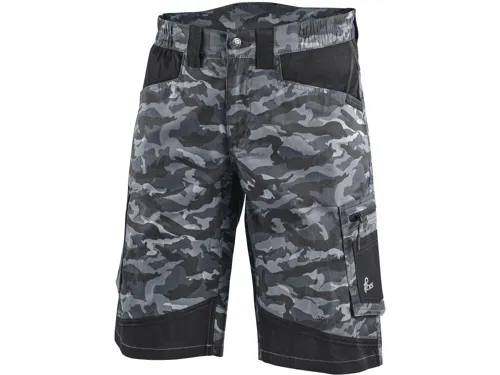 Kraťasy CXS SOLIS FLEX, pánské, maskáčovo-černé_(1)