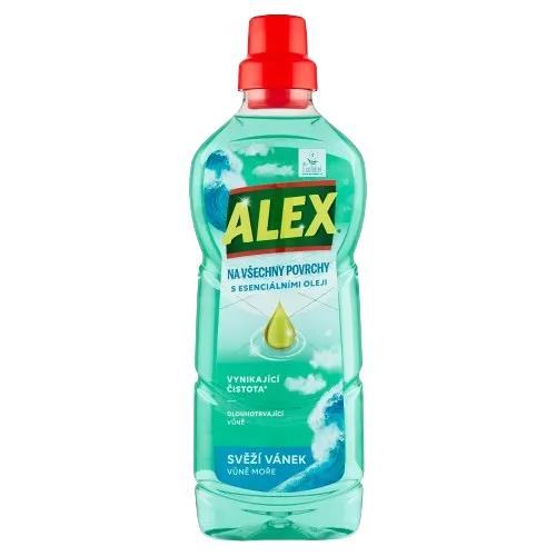 ALEX čistič na všechny povrchy 1l Svěží vánek, Vůně moře
