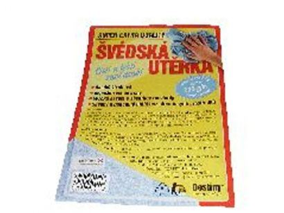 Švédská utěrka 40x40cm barevná HYGE (9988465) 250g