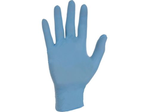rukavice STERN  jednor. nitr. modré, nepudrované v. 8 (100ks)