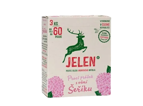 JELEN práškový s vůní šeříku 3kg BOX