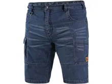 Kraťasy jeans CXS MURET, pánské, modro-černé_(1)
