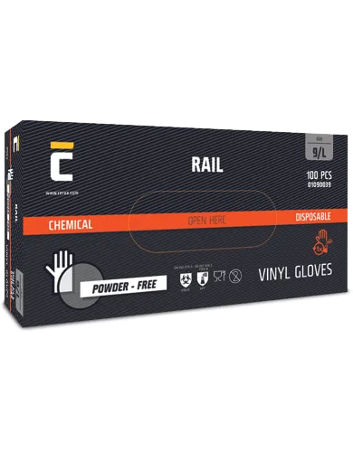RAIL  nepudrované rukavice