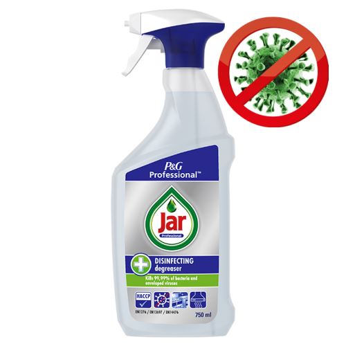 Jar P&G Professional dezinfekční odmašťovač 2v1, 750 ml 