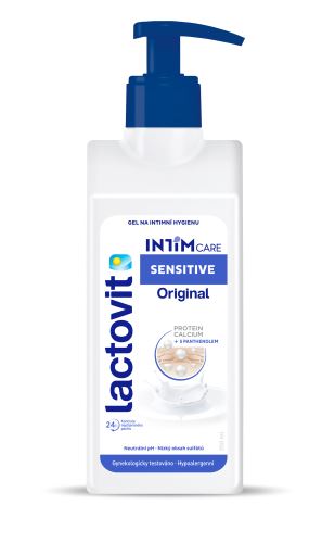 Lactovit Originální intimní gel 250ml Sensitive