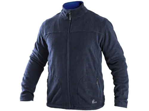 Mikina GRANBY, pánská, fleece, tmavě modrá_(1)