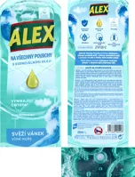 ALEX čistič na všechny povrchy 1l Svěží vánek, Vůně moře 2