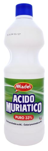 MADEL IO Acido muriatico 1l, čistič WC s kyselinou 33%