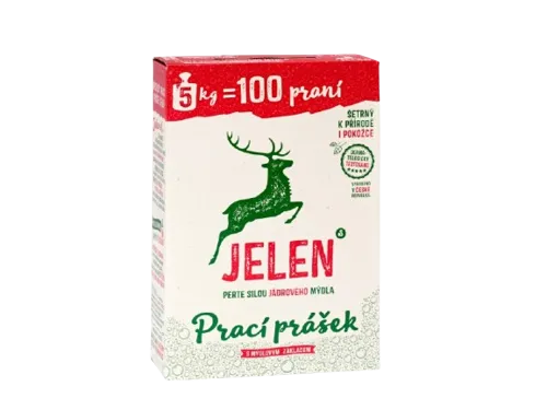 JELEN mýdlový prášek 100PD/5kg univerzal