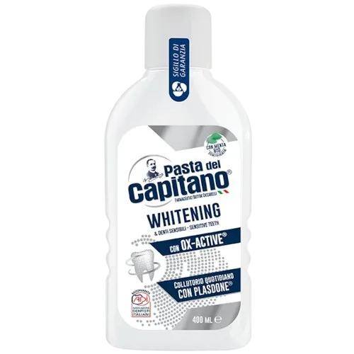 PASTA DEL CAPITANO ÚSTNÍ VODA - WHITENING  400 ML