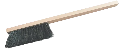 Smetáček ruční, textilní, 2 řady