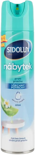 SIDOLUX NÁBYTEK VŠECHNY POVRCHY ALOE sprej XXL PACK 350 ml