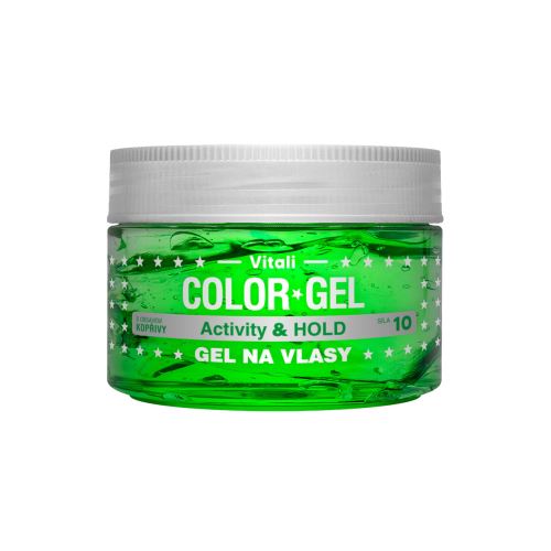 Color gel na vlasy zelený Kopřiva 190ml