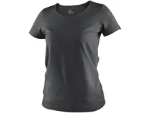 Tričko CXS EMILY, dámské, krátký rukáv, antracitová_(1)