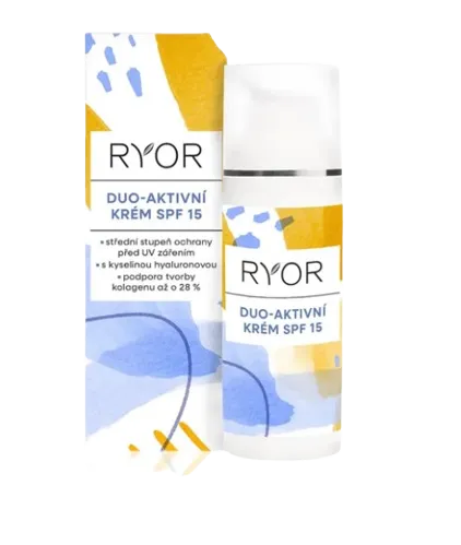 RYOR Duo-aktivní krém SPF 15 50ml dávkovač RYOR