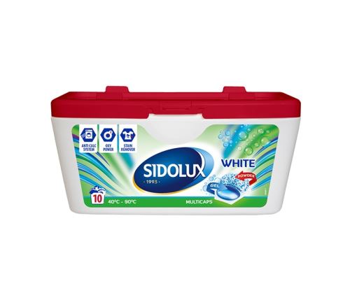 SIDOLUX MULTICAPS WHITE 10 ks