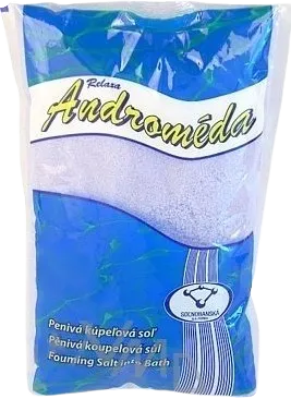 Androméda pěnivá koupelová sůl Aloe Vera 1kg