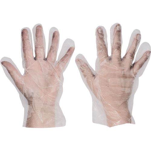 DUCK rukavice jednorázové polyethylenové
