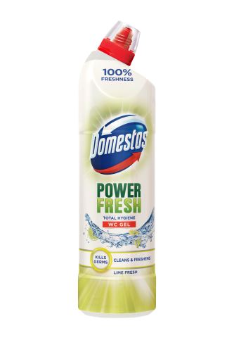 Domestos WC gel Total Hygiene Lime fresh 750ml