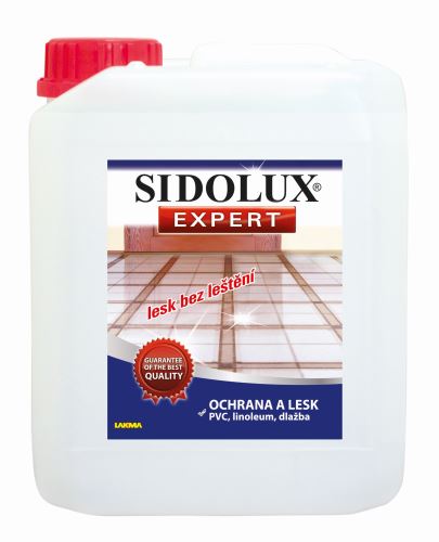 SIDOLUX EXPERT ochranný lesk na podlahy PVC, LINOLEUM, DLAŽBA, 5l