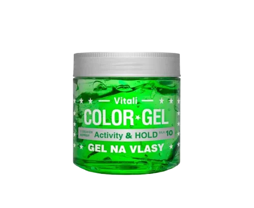 Color gel na vlasy zelený Kopřiva 390ml