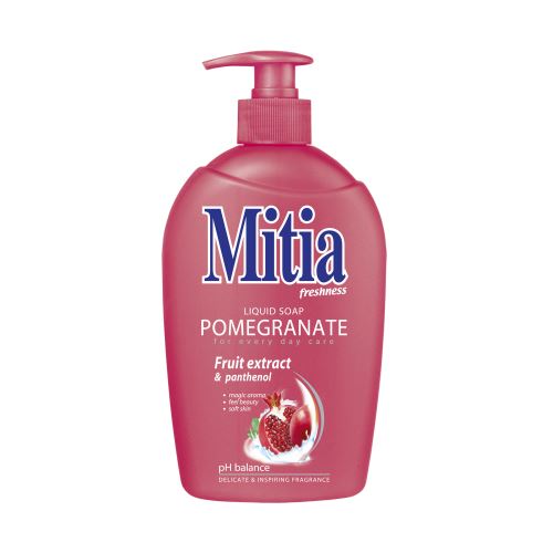 Mitia tekuté mýdlo pomegranate 500ml s dávkovačem