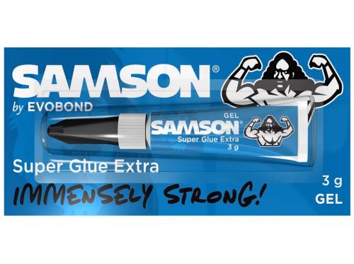 Vteřinové lepidlo Samson gelové 3g