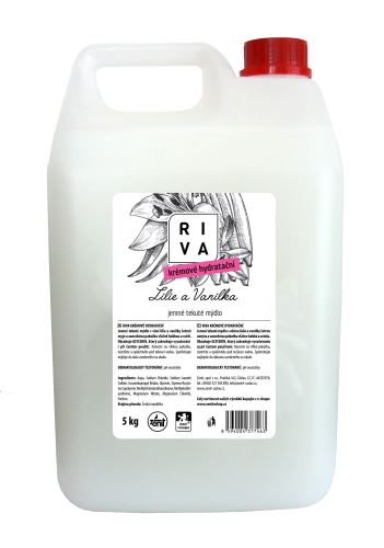 Riva tek.mýdlo hydratační 5kg /bílé/