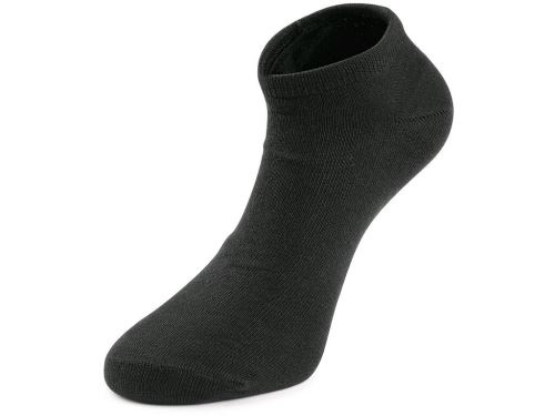Ponožky NEVIS, nízké, černé, vel. 39
