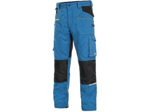 Kalhoty CXS STRETCH, pánské, středně modré-černé, vel. 56