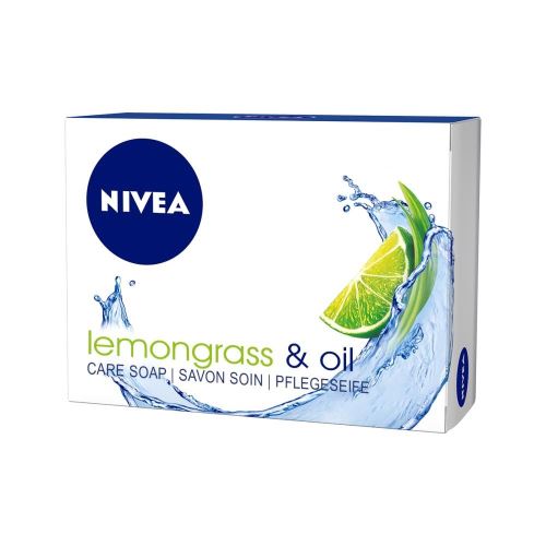 NIVEA tuhé mýdlo 100g Lemongrass&Oil